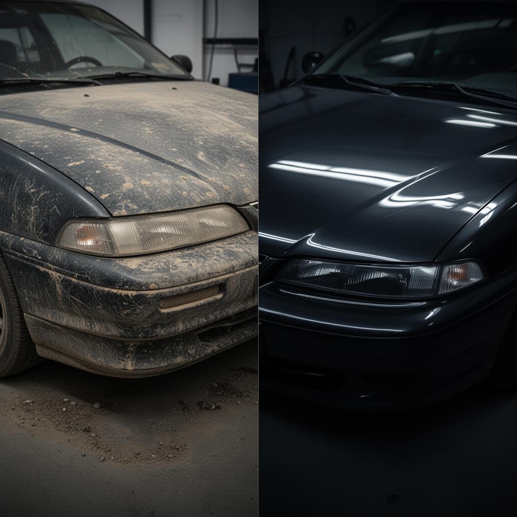 Full Detail — Black BMW M3